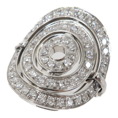 BVLGARI Astrale Diamond Ring 18K White Gold US#5.5