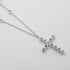TIFFANY&CO Jazz Cross Diamond Necklace PT950 Platinum