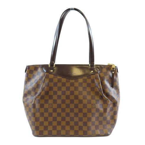 LOUIS VUITTON LV Westminster GM Shoulder Bag N41103 Damier Ebene Brown