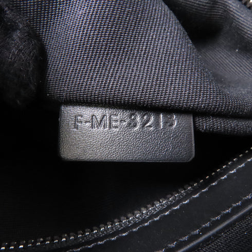 CELINE SHW Shoulder Tote Bag 113742FFZ Coated Canvas Leather Black Brown