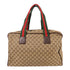 GUCCI GG Boston Bag 153240 Canvas Brown