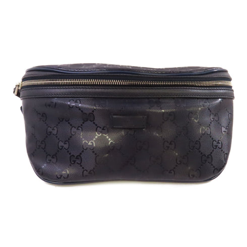 GUCCI GG SHW GG Impreme Belt Bag Waist Bag Coated Canvas 233269 Navy
