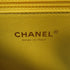 CHANEL CC GHW Quilted Filigree Vanity Case 2 Way Bag Calfskin Leather Yellow