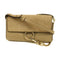 Chloe GHW Mini Faye Shoulder Bag Calfskin Suede Leather Light Brown