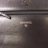 CHANEL CC Boy Chanel WOC Wallet On Chain Shoulder Bag Leather Black Blue