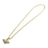 CARTIER Panthere Diamond Charm Necklace Accessories 18K Yellow Gold