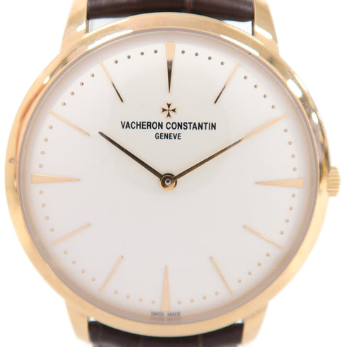 VACHERON CONSTANTIN Patrimony Hand Volume Watch 81180/000R-9159 18K PG White