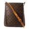 LOUIS VUITTON LV GHW Musette Shoulder Bag Crossbody M51256 Monogram Brown
