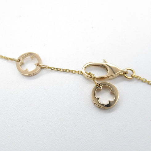 BVLGARI Fiorever 1P Diamond NC Necklace 4.2g 18K Rose Gold