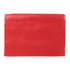CELINE Clutch Bag Pouch Lambskin Leather Red