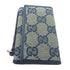 GUCCI GG Key Holder Canvas Navy