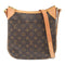 LOUIS VUITTON LV GHW Odeon PM Shoulder Bag M56390 Monogram Brown v1