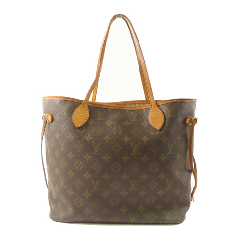 LOUIS VUITTON LV GHW Neverfull MM Tote Bag M40156 Monogram Brown