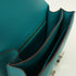 HERMES PHW Constance 24 Shoulder Bag Epsom Leather Bleu Paon
