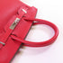 HERMES PHW Handbag Clemence Leather
