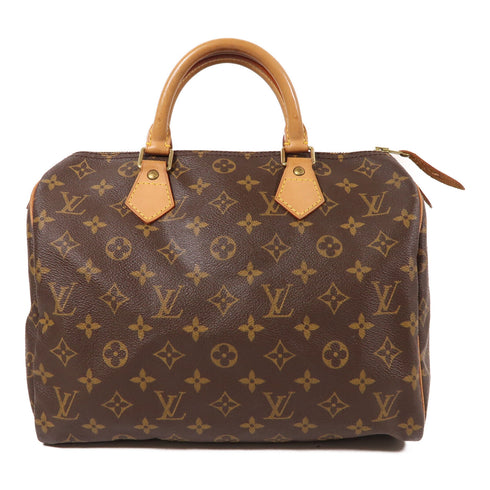 LOUIS VUITTON LV GHW Speedy 30 Hand Bag M41108 Monogram Brown v3