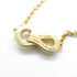 CARTIER Agrafe Diamond Necklace 18K Pink Gold
