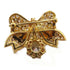 FINE JEWELRY 1.01ct 3.35ct Diamond Brooch 18K Yellow Gold 9.7g