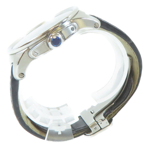 CARTIER Calibre de Cartier Automatic Watch W7100014 Stainless Steel Black