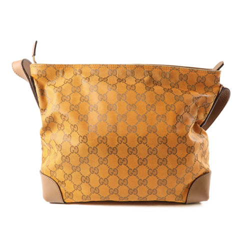 GUCCI GG GHW Messenger Bag Shoulder Bag 337598 Canvas Orange