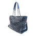 CHANEL CC SHW Totebag Calfskin Leather Blue