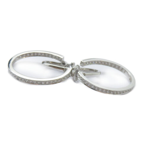 Chaumet Josephine Diamond Earrings 18K White Gold