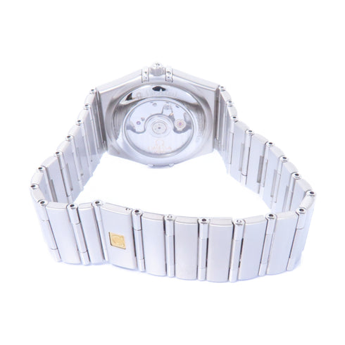 OMEGA Constellation 38mm Automatic Watch Diamond Stainless Steel Silver Color