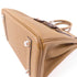 HERMES PHW Birkin 25 Handbag Togo Leather Alezan