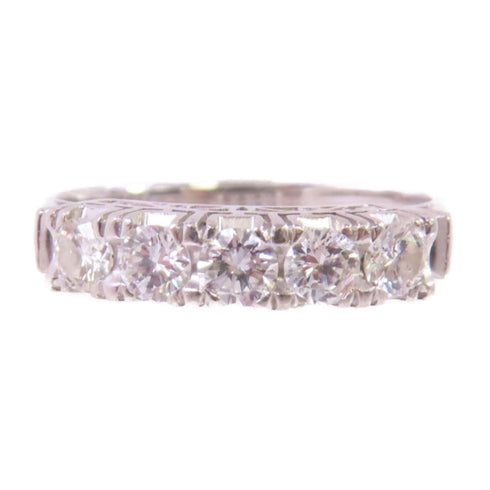 Jewelry Diamond Ring US#8.75 Platinum
