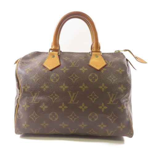 LOUIS VUITTON LV GHW Speedy 25 Handbag M41528 Monogram Brown