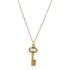 TIFFANY&CO Key Necklace Accessories 18K Yellow Gold