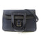 HERMES PHW Halzan 31 2 Way Shoulder Bag Taurillon Clemence Bleu Nuit Noir