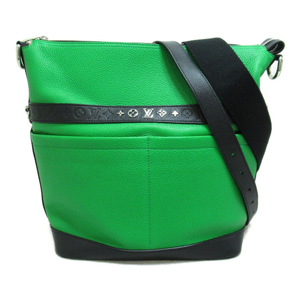 LOUIS VUITTON LV SHW Cruiser GM 2 Way Shoulder Bag M57819 Calfskin Green Black