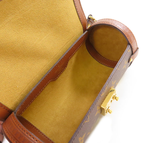 LOUIS VUITTON LV GHW Papillon Trunk Handbag Shoulder Bag M57835 Monogram Brown