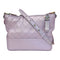 CHANEL Quilted CC Gabrielle Chain Shoulder Bag Calfskin Leather Purple