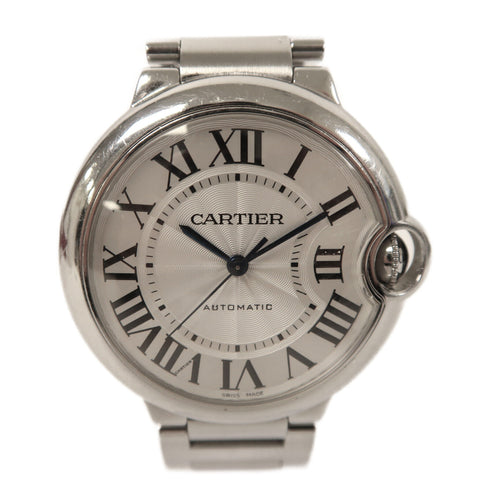 CARTIER Ballon Bleu Automatic Watch W6920046 Stainless Steel White