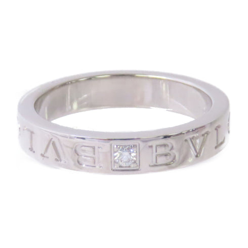 BVLGARI B-Zero 1 Diamond Ring US#7.75 339982 18K White Gold