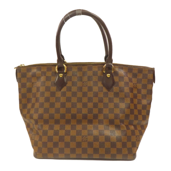 LOUIS VUITTON LV GHW Saleya MM Shoulder Bag N51182 Damier Brown