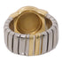 BVLGARI BLV Tubogas Ring US#4.5 18K Yellow Gold Stainless Steel