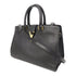 YVES SAINT LAURENT YSL GHW 2 Way Shoulder Bag 311220 Calfskin Leather Black