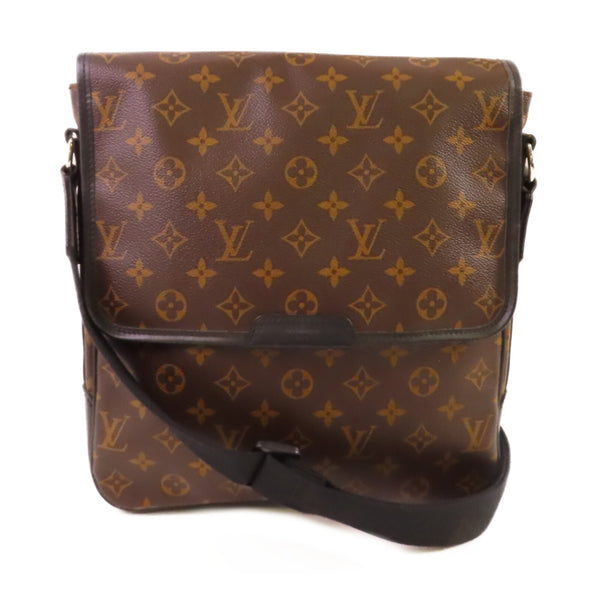 LOUIS VUITTON LV SHW Macassar Bass Shoulder Bag Crossbody M56715 Monogram Brown