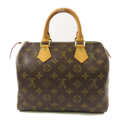 LOUIS VUITTON LV GHW Speedy 25 Hand Bag M41528 Monogram Brown v1