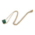 JEWELRY Emerald Necklace Accessories 18K Yellow Gold