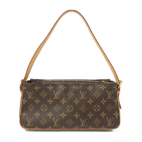 LOUIS VUITTON LV GHW Viva Cite Shoulder Bag M51164 Monogram Brown