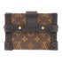 LOUIS VUITTON GHW Mini Essential Trunk Shoulder Bag M68566 Monogram Brown/Black