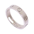 CARTIER Mini Love Ring Cartier#47 US#3.75 18K White Gold
