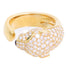 CARTIER Panthere de Cartier Diamond Ring Cartier#54 US#6.75 N4225000 18K YG
