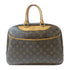 LOUIS VUITTON LV GHW Deauville GM Handbag M47270 Monogram Brown v2