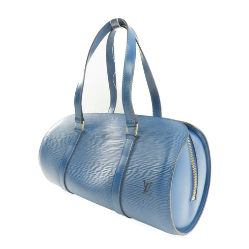 LOUIS VUITTON LV GHW Soufflot Handbag M52225 Epi Blue