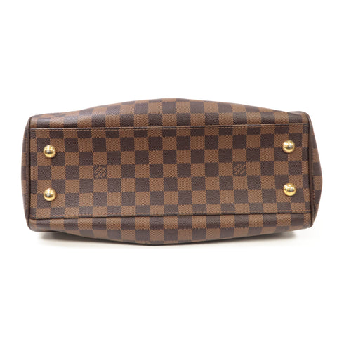 LOUIS VUITTON LV GHW Trevi 2 Way Shoulder Bag Handbag N51997 Damier Brown